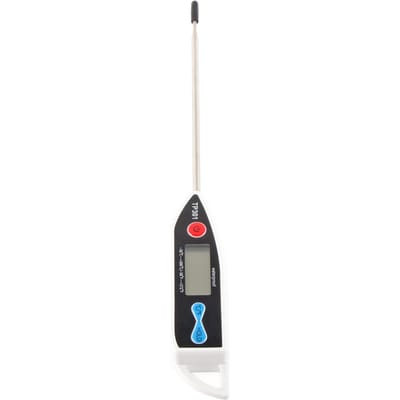 Thermomètre de cuisine Haute Sensibilité Thermomètre Multifonctionnel pour Grillade Pâtisserie black