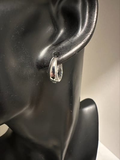 Minimalistische ronde zilverkleurige hoepels || Make up | Parfum | Moederdag | Verjaardagscadeau| Cadeautje| Valentijnsdag| Kado | sieraden | vaderdag | oorbellen | oorsieraden