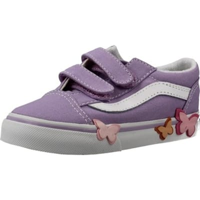 Vans Toddler Old Skool V Butterfly Purple Maat: 20 | Schoenen Outlet | Unisex | Paars