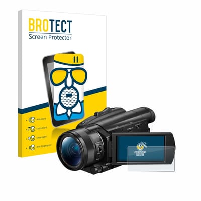 BROTECT - Screenprotector voor Sony FDR-AX700 - Folie Beschermfolie Beschermglas matte