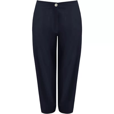 Barrelbroek met elastische taille aan de achterkant dames Mat Fashion