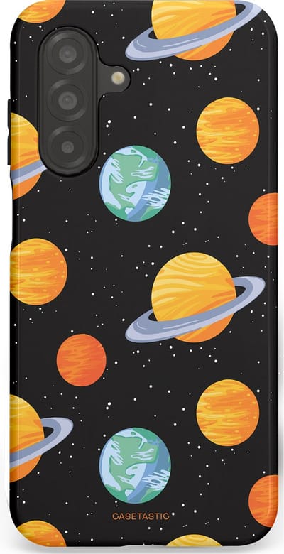 Casetastic Hoesje Geschikt voor Samsung A26 - Stijlvolle Beschermende Duo-layer Case - Universum reis