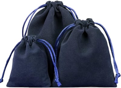 Kleine Fluwelen Tasje met Trekkoord - Ideale Cadeautasjes voor Sieraden, Bruiloften, Feestdagen en Verjaardagen - 5 x 7 cm