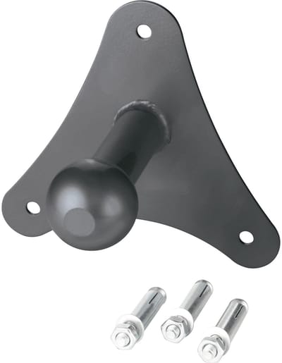 Unyqoos® Ruimtebesparende wandhouder voor koppelingsdrager tot 50 kg belastbaar