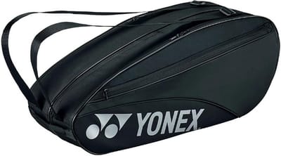 Tennisrackettas voor 6 rackets met schoenenvak en beschermende voering