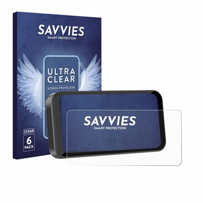 Savvies - Screenprotector voor Carpuride W603B 6.3" - Folie Beschermfolie transparant 6 Stuks