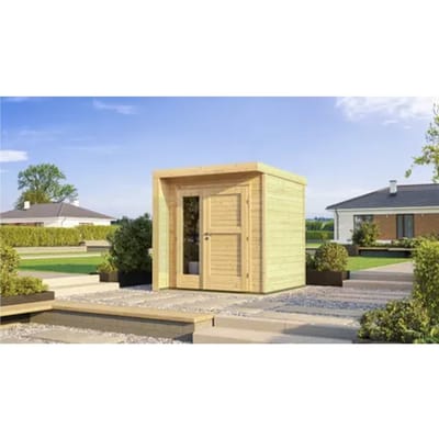 Weka Tuinhuis 262 - Antraciet - 209x205cm