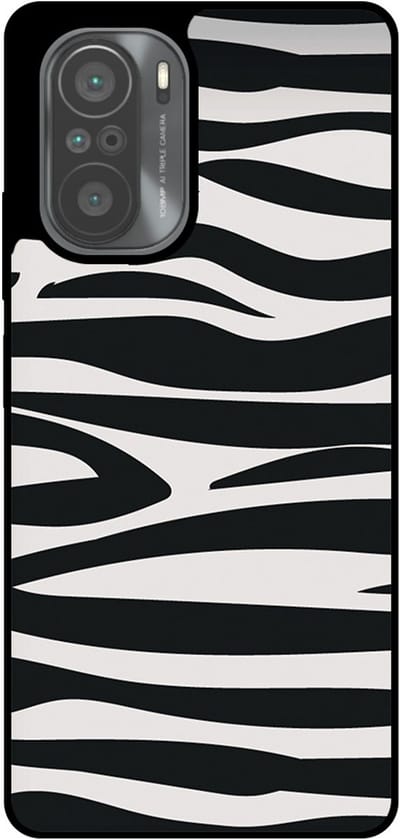 Smartphonica Telefoonhoesje Geschikt voor Xiaomi Mi 11i met zebra opdruk - TPU backcover case zebra design - Zwart Wit geschikt voor Xiaomi Mi 11i
