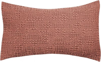 Luxe Rechthoekig Sierkussen Blush Roze 40x65 cm met Katoenen Hoes