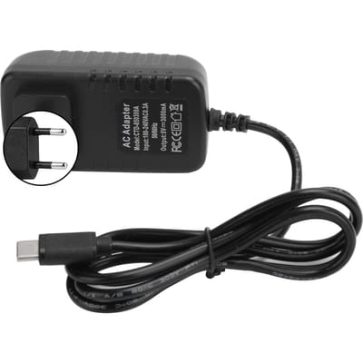 Alimentation pour Raspberry Pi 4B 5V 3A Adaptateur secteur Chargeur TypeC Fournitures informatiques EU PLUG