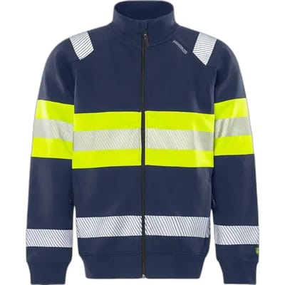 Fristads Signaliserende kleding High Vis-sweatjack KL 1 7531 Gkc 301562