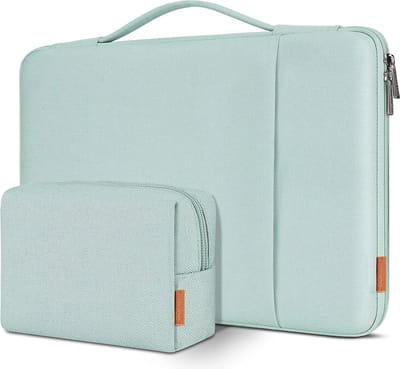 15,6 inch laptoptas, hoes, schokbestendig, waterdicht, laptophoes, pc-case, notebookbescherming, voor 15,6" Lenovo IdeaPad Flex 5 Lenovo Yoga/HP Pavilion 15 Envy 15/Dell XPS 15/Asus, mintgroen