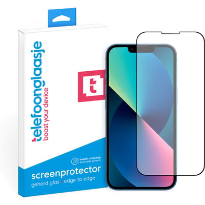 iPhone 13 screenprotector gehard glas Edge to Edge