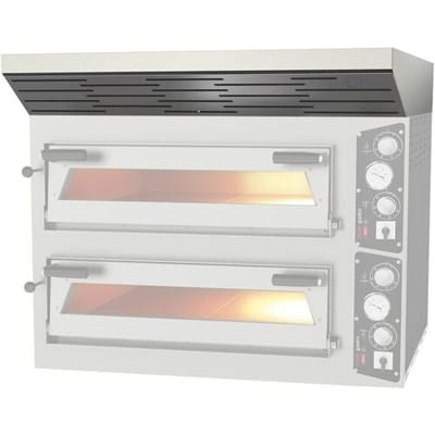 GGM Gastro Haube für Pizzaofen - 990 mm - passend für PDP66T & PDP66TTC-NB Zilver
