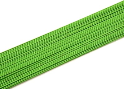 Bloemblaadjes Draad - Suikerbloem Draadjes - Suikerbloemen Maken - Hoge Kwaliteit Metaal - 43 x 1 x 1 cm - Groen