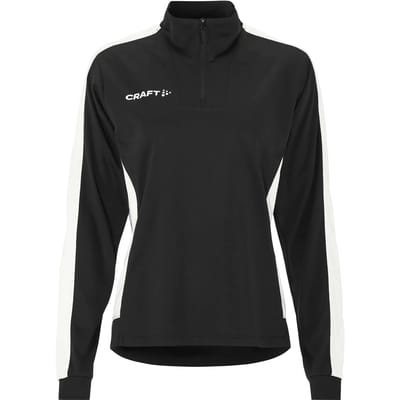 Craft dames-shirt met halve rits en lange mouwen Evolve 2.0 Contrast Half Zip W C17384