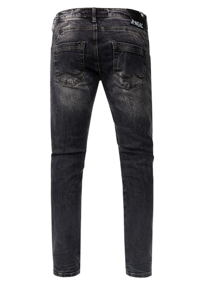 Jeansbroek "YAMATO" slim fit streetwear katoen stretch
