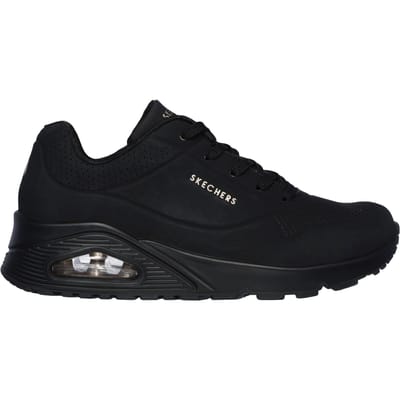 Skechers Uno - Stand On Air - Dames Sneakers - Zwart