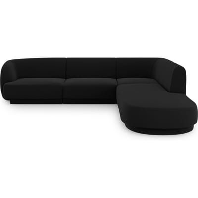 6-zits hoekbank Miley rechts velvet | Micadoni Limited Edition