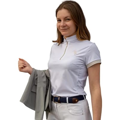 Wedstrijdpolo voor meisjes Flags&Cup Andria