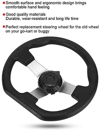KIMISS Universeel sportstuurwiel 270 mm stuurwiel voor racewagen accessoires