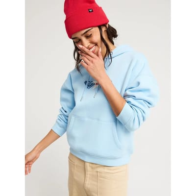 Roxy Perfect Place Brushed Hoodie blauw