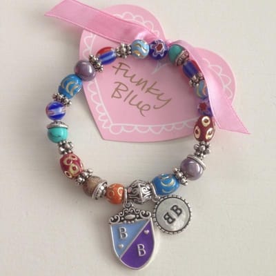 Blond Amsterdam - Armband funky blue 168744