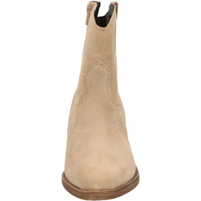 Tamaris dames cowboy-laarsjes van leer 1-25702-41-4B0 Laarzen Beige