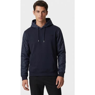 Karl Lagerfeld Midnight Blue Sweat Hoody Maat: M | Hoodies Outlet | Heren | Blauw