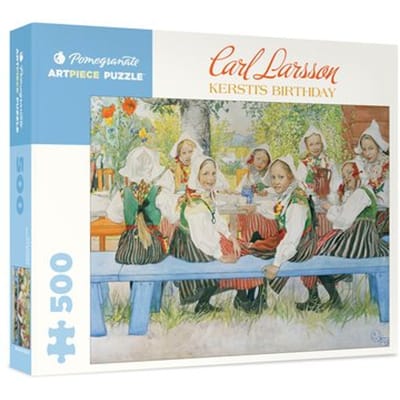 Carl Larsson: Kersti's Birthday 500-Piece Jigsaw Puzzle - Pomegranate Artpiece Puzzle - Carl Larsson