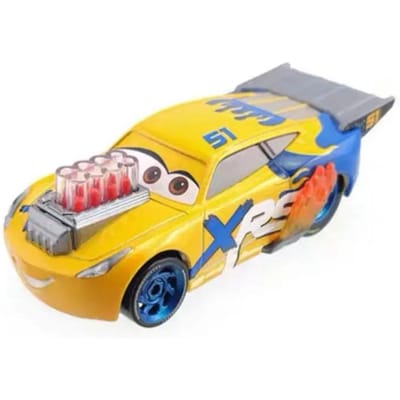 Pixar Cars Flash McQueen Xsr Flamme Cruz Xsr Non. 42 Sarge Alliage Moulage sous Pression Modèle de Voiture Jouets Cadeau pour Enfants