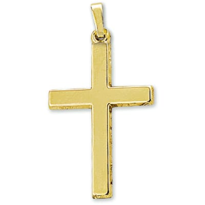 The Jewelry Collection gouden bedel kruis