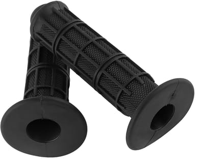 Dailygoods- Handvatten Universeel - 22 mm Rubber - Compleet Set - Linker/Rechter Handgreep - Vervanging - Geschikt voor Motorfietsen - Motorhandgrepen