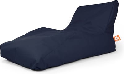Whoober loungestoel zitzak Bali XL outdoor marine blauw - Wasbaar - Voor binnen en buiten