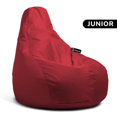 Casacomfy Premium Junior - Zitzak voor Kinderen - Ergonomisch - Waterafstotend - Rood
