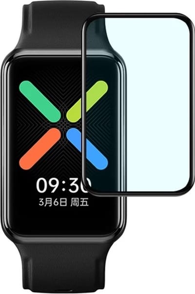 Strap-it Screen protector PMMA - Full cover protector geschikt voor Oppo Watch Free