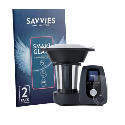 2 Stuks Savvies Screenprotector - geschikt voor H.Koenig HK8 - beschermfolie glas transparant