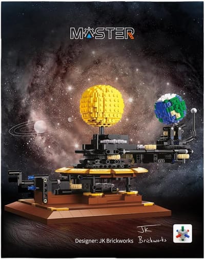 Bouwset Zonnestelsel Model voor Kinderen en Volwassenen