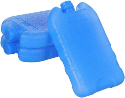 Koelelementen - Ice packs - Picknicks en lunches - Herbruikbaar en breukvast - 86 x 138 x 23 cm - Hemelsblauw