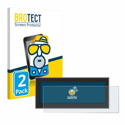 BROTECT - Screenprotector voor Opel Astra L 2022 Navigationssystem - Folie Beschermfolie matte 2 Stuks