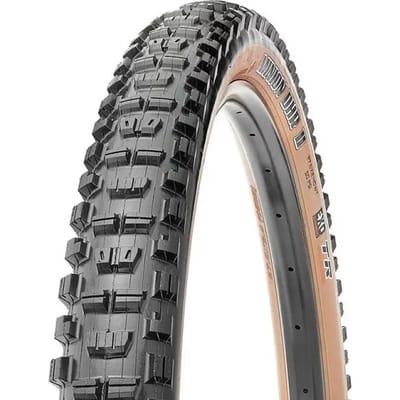 Maxxis Minion Dhr Ii Exo/tr/skinwall 60 Tpi Tubeless 29´´ X 2.60 Mtb-band Bruin,Zwart 29´´ x 2.60