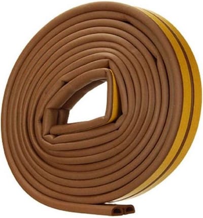 Ellen Tochtband D-Profiel Br 8 x 6 7.5M