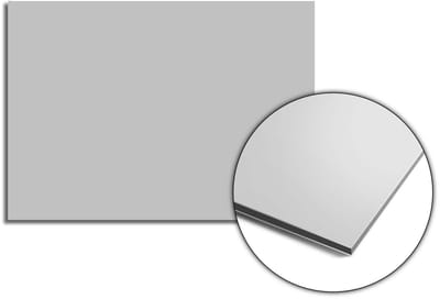 KitchenArt - Warm Grey Elegance Spatscherm - 70x50 cm - Spatscherm Achterwand Keuken - Spatwand Keuken