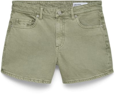 Vero Moda Broek Vmtess Mr Short Dnm Shorts Mix Ga N 10301532 Laurel Wreath/ Washed Dames Maat - S