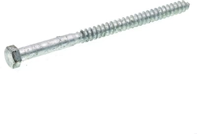 LAG schroeven - Houtverbinder bouten - Zware houtconstructies - Hexkop voor meer kracht - 50 stuks - Verzinkt