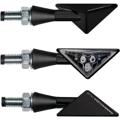 Paar motorfiets LED-knipperlichten Barracuda Z-led B-lux