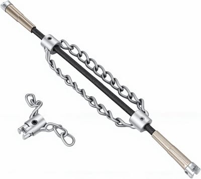 Rioolontkalkingsketting - Afvoerbaggergereedschap - Afvoeren Reinigen - Flexibele As - 50-200 mm Buizen - Metaal