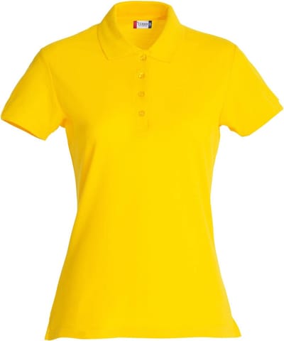 Clique Basic Polo Women 028231 - Lemon - XXL