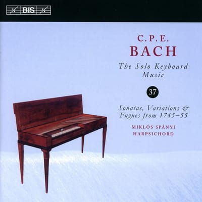 Miklós Spányi - C.P.E. Bach: Sonatas, Variations & Fugues from 1745-55 (CD)