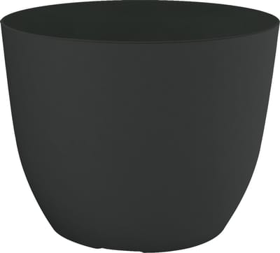 Bloempot Buiten Rond Conca Pure 38cm ANTRACIET Nicoli